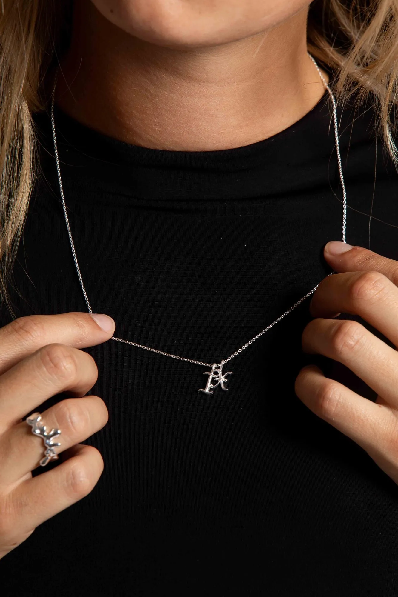 IX M Ice Silver Pendant