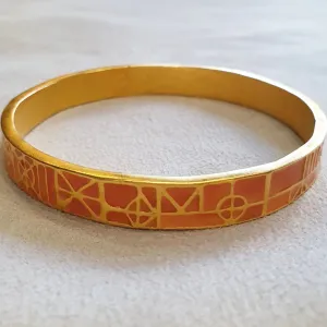 Karl Lagerfeld Vintage Coral Bangle