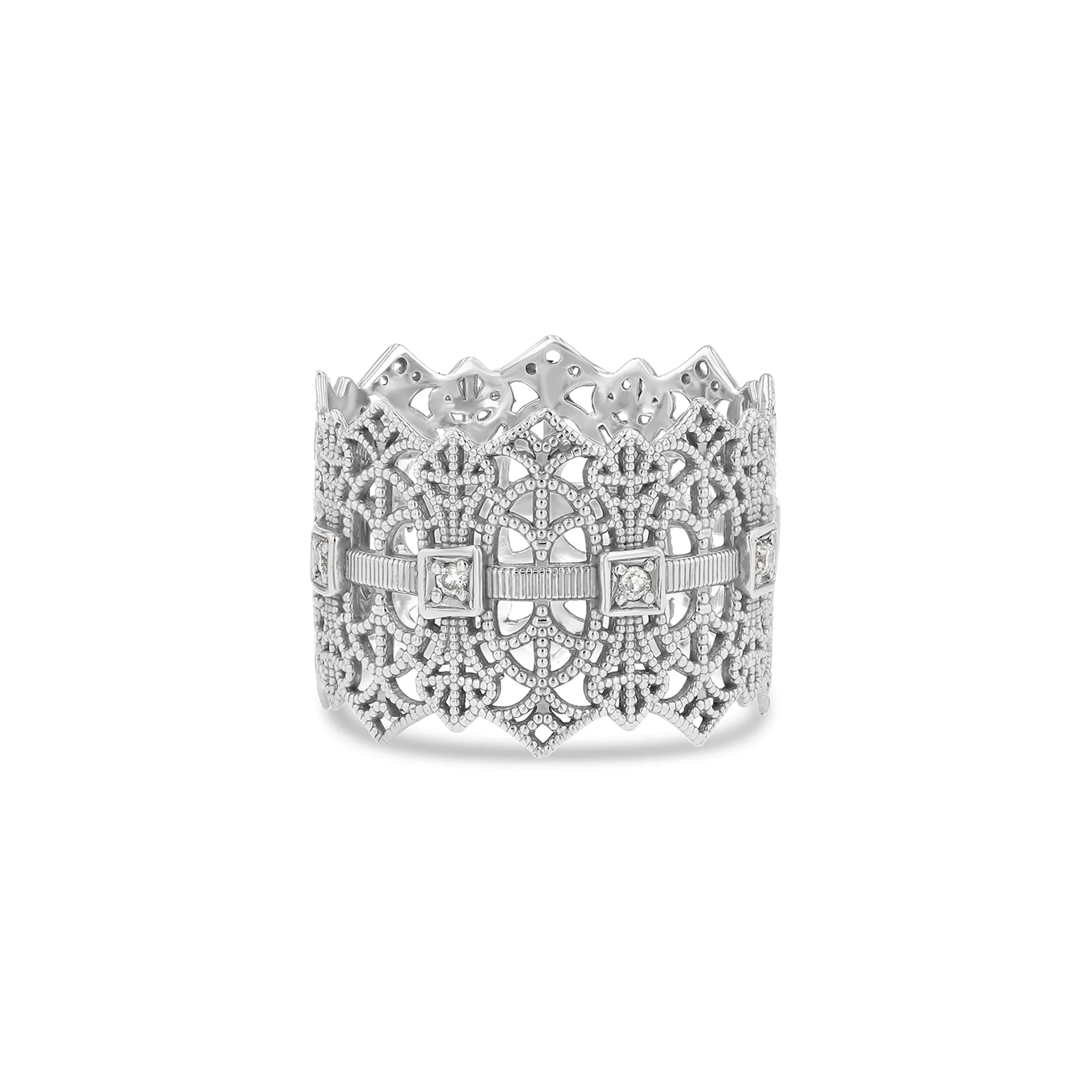 Lace Crown Ring