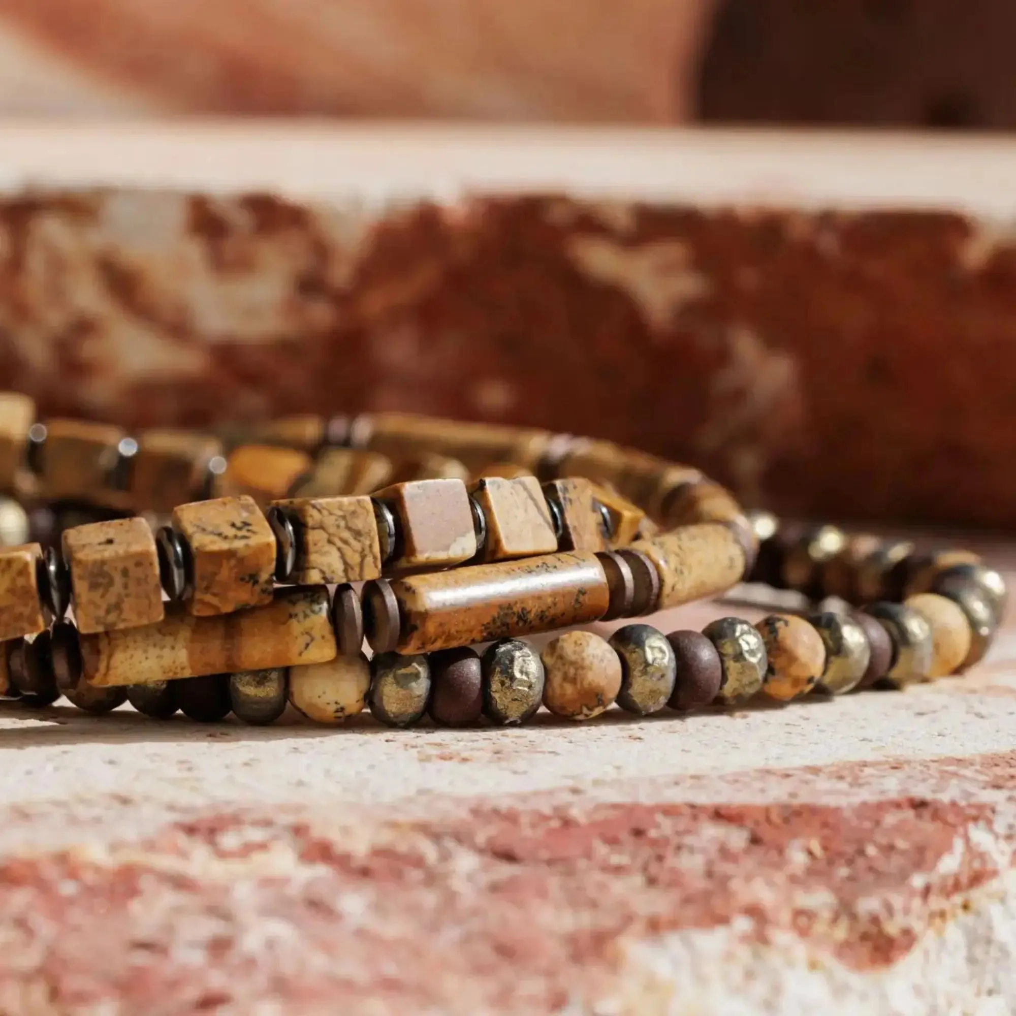 Landscape Jasper Bracelet X (4mm)