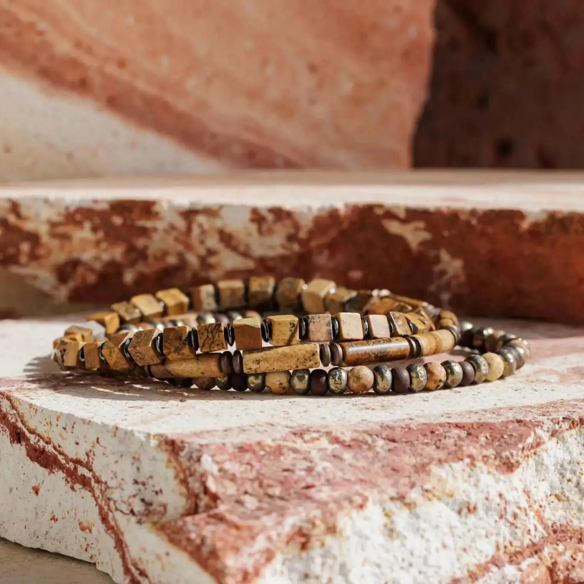 Landscape Jasper Bracelet X (4mm)