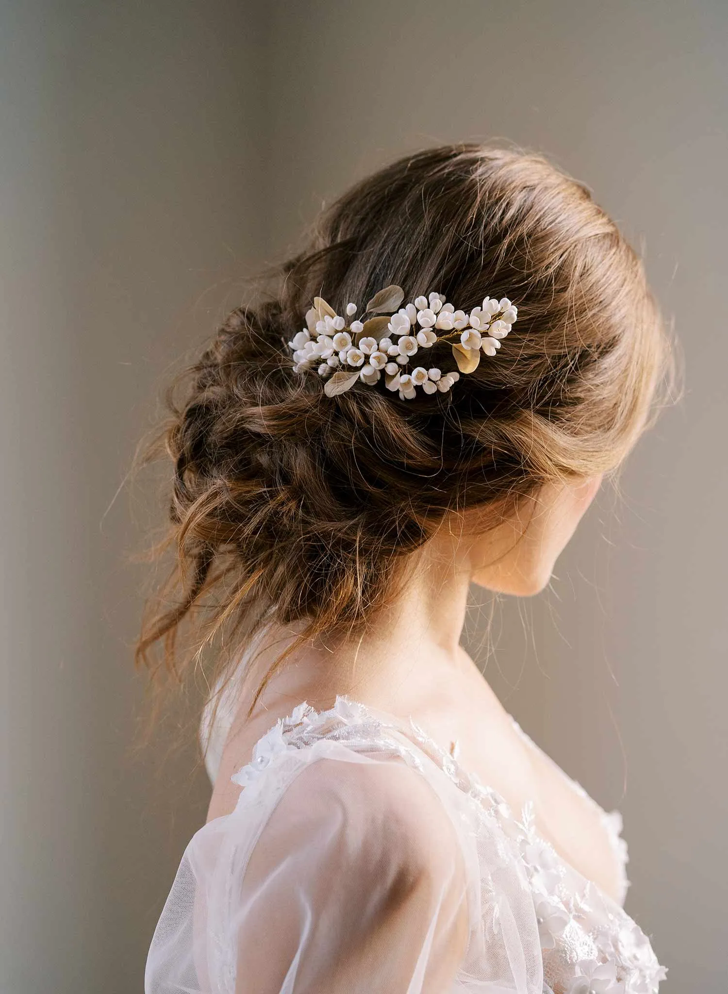 Lilac branch bridal headpiece - Style #2474