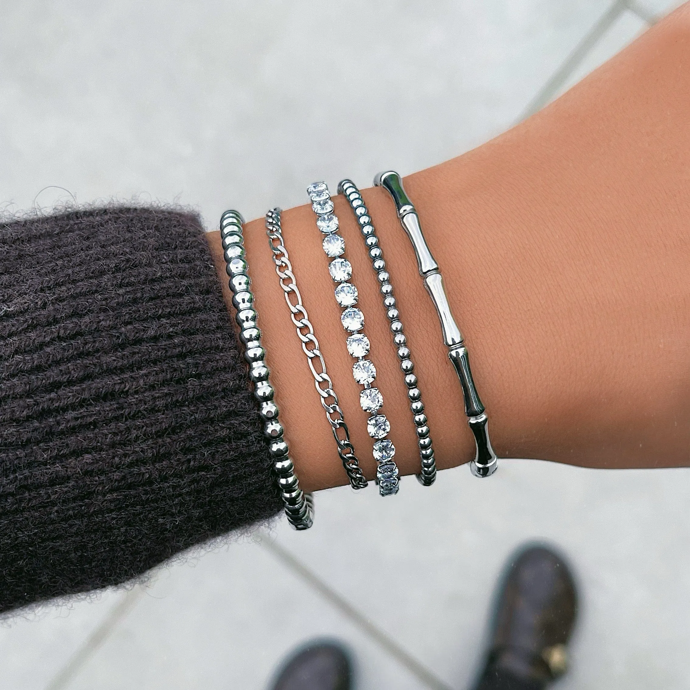Louise Tennis Bracelet