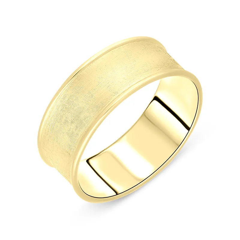 Marco Bicego Uomo 18ct Yellow Gold Unisex Wide Ring D