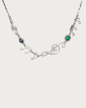 Melody Necklace in Silver