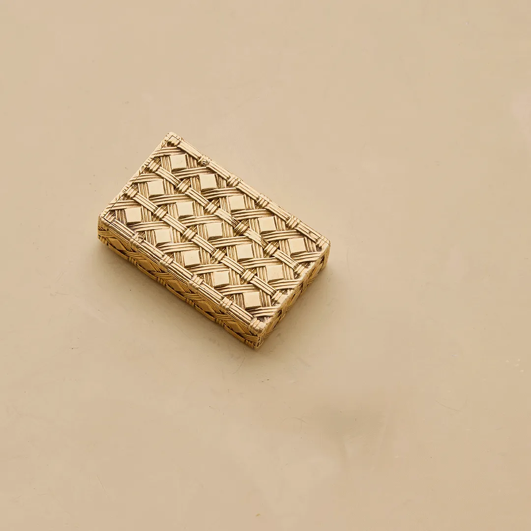 Mid-century Van Cleef & Arpels Paris 18K Gold "Drawer" Watch