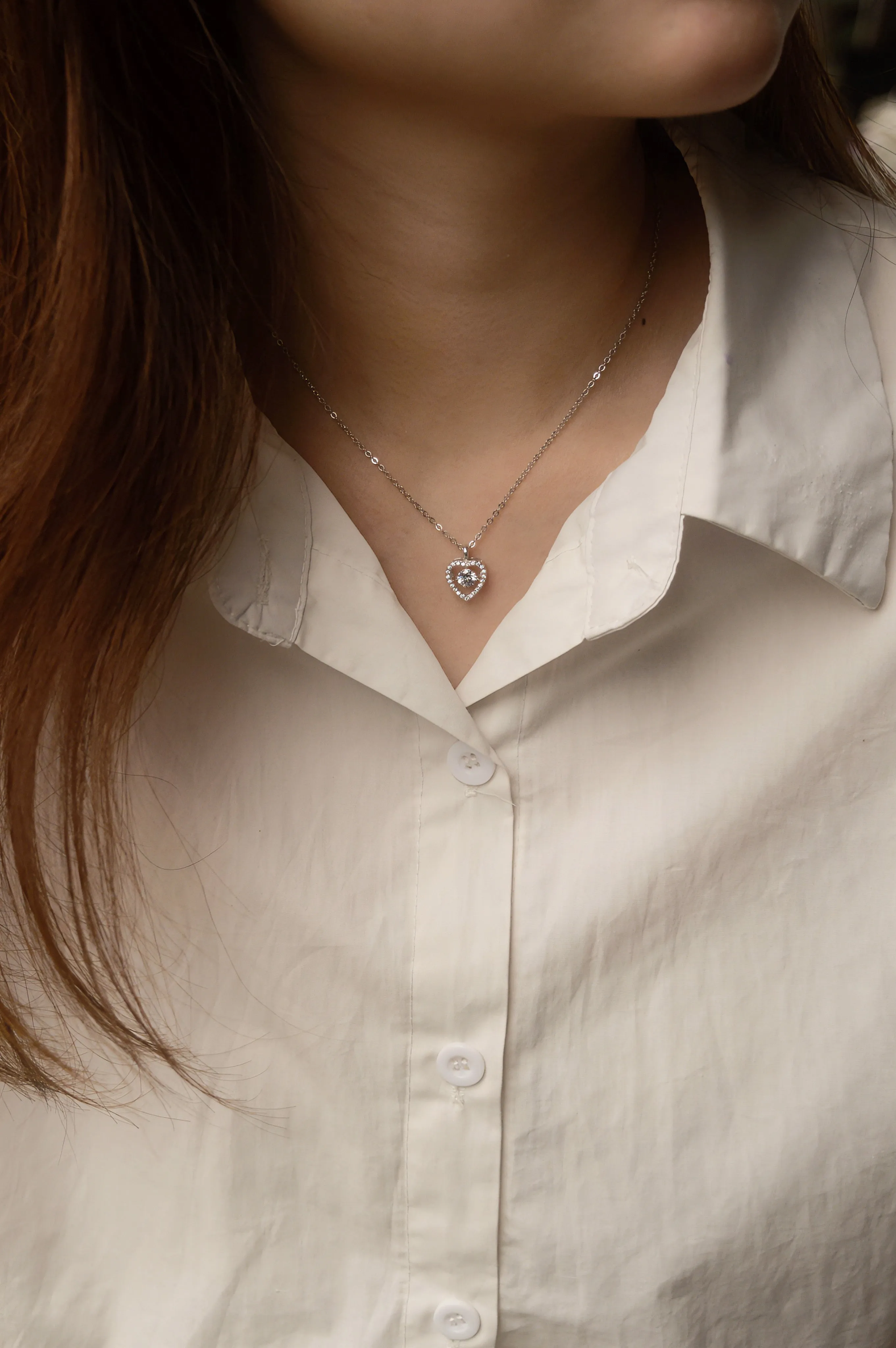 Mila Heart Beating Necklace