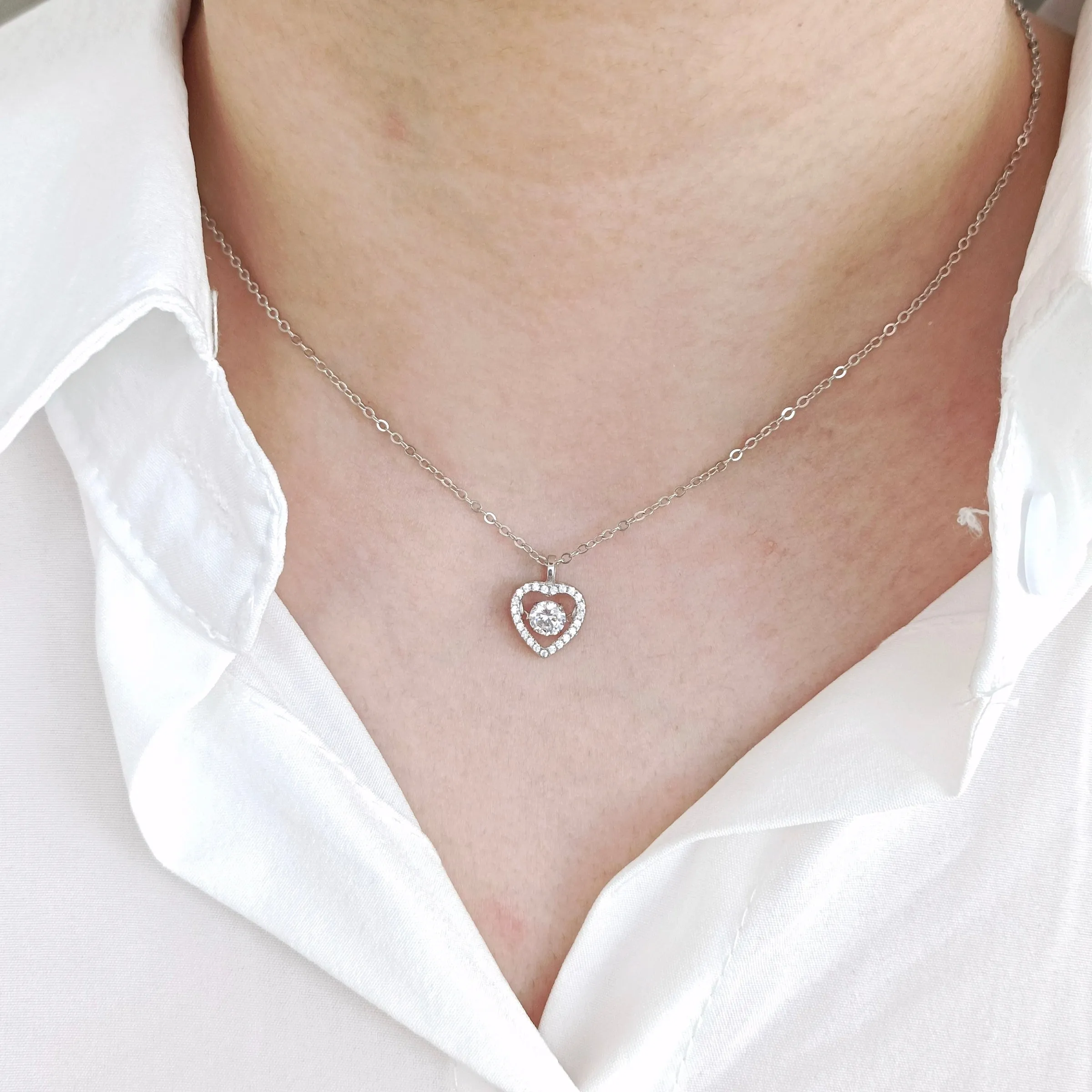 Mila Heart Beating Necklace