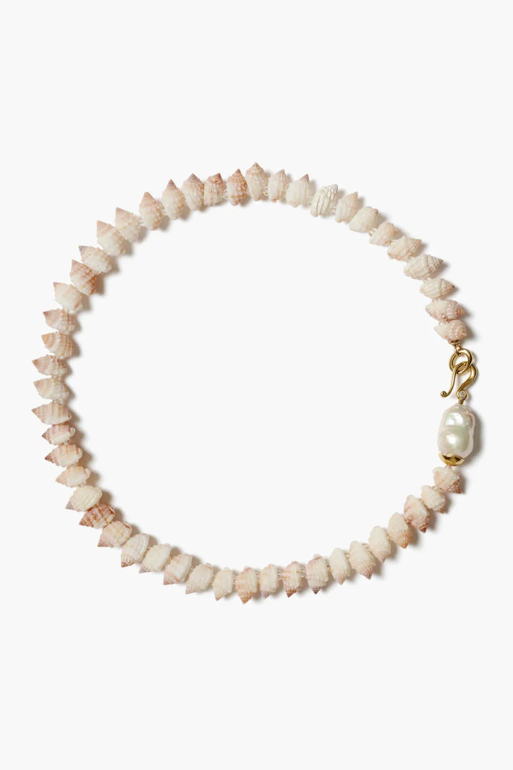 Mini Conch Necklace Pink Mix