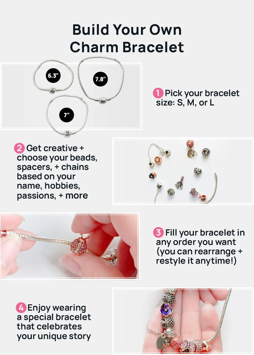 Miss A Bead Charm - Numbers