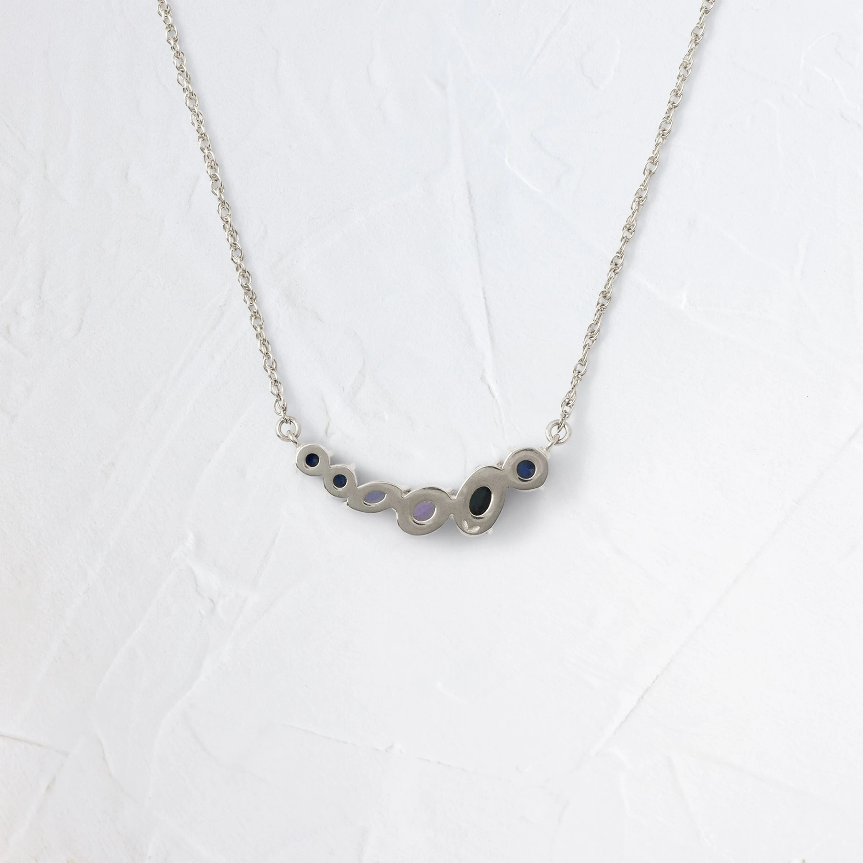 Mountain Spring Necklace in Sapphire