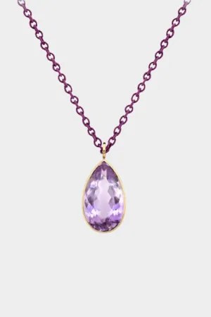 Mudra Necklace, Amethyst