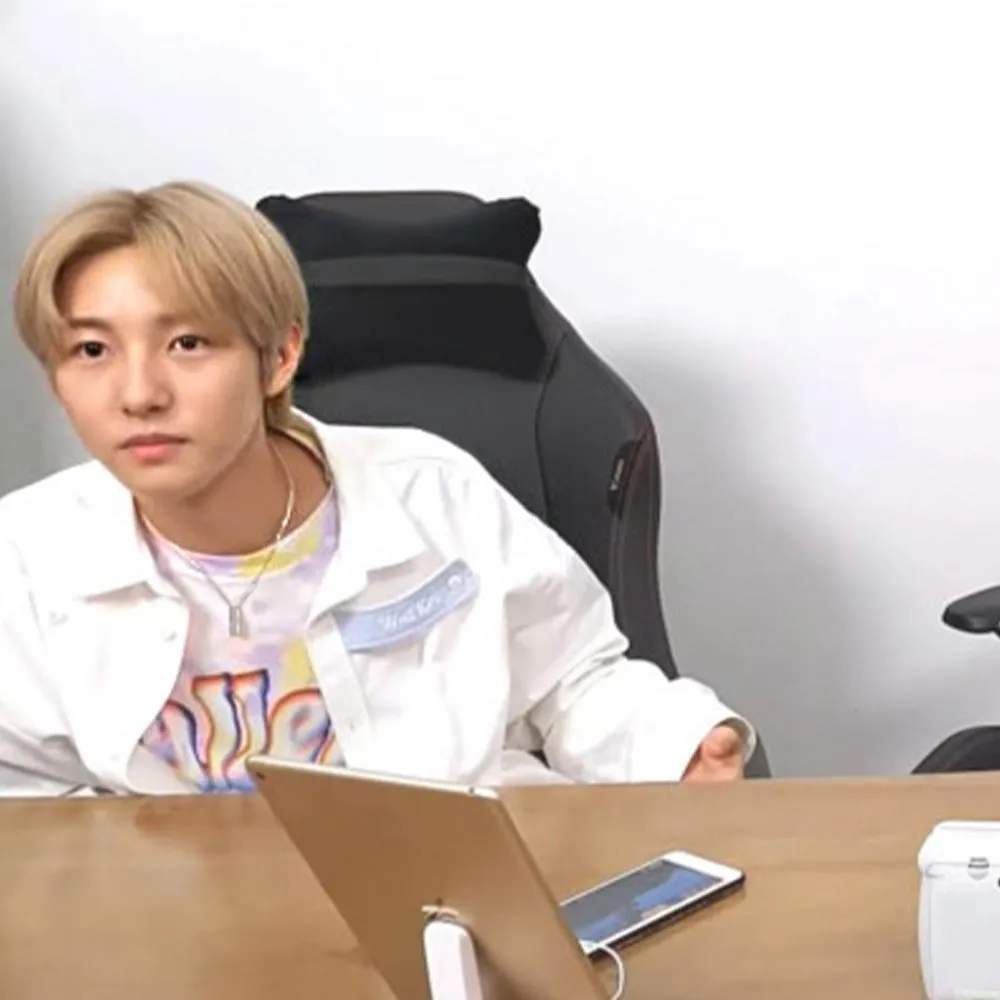 [NCT Renjun][925 silver] Hangul Pendant with Diamond Chain Necklace