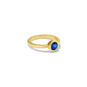 Nicole Ring 18ct Yellow Gold - Sapphire