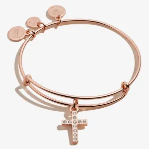 Pav?? Cross Charm Bangle