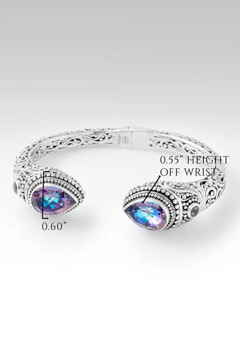 Peace in Storms Tip-to-Tip Bracelet? in Zodiac Fun? Mystic Quartz & J P Topaz? Mystic Topaz