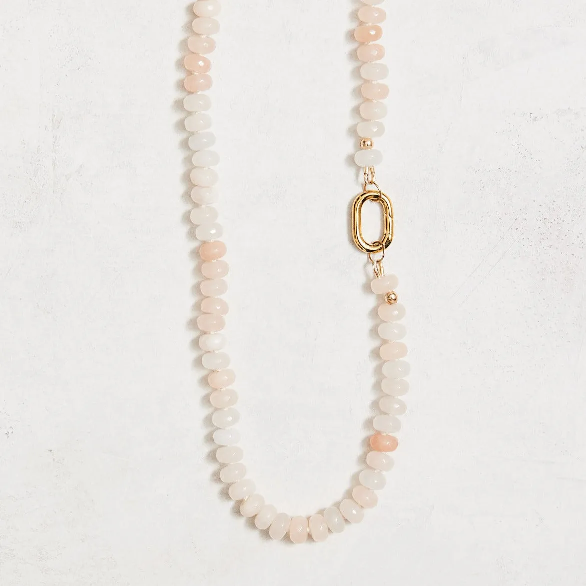 Peach Adventurine Necklace, Large