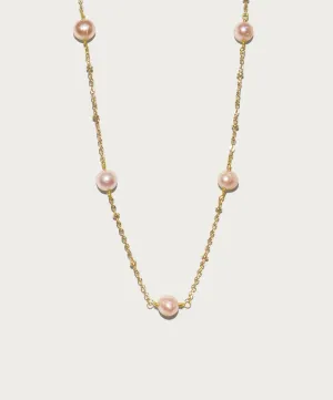 Pink Yumi Freshwater Pearl Necklace