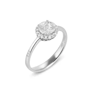 Ponte Vecchio Benvenuto 18ct White Gold 0.56ct Diamond Ring
