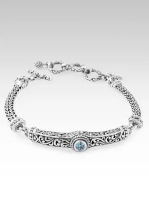 Pure Joy Bracelet? in Blue Zircon