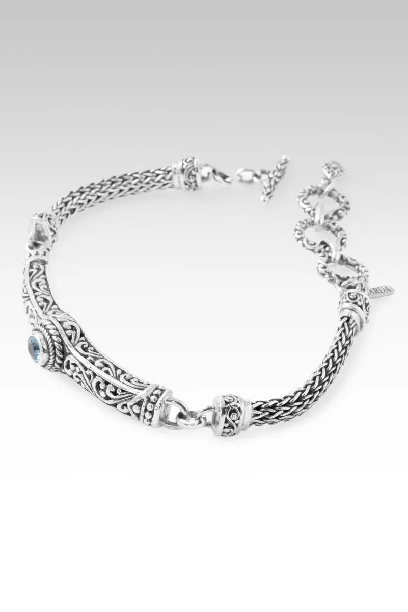 Pure Joy Bracelet? in Blue Zircon