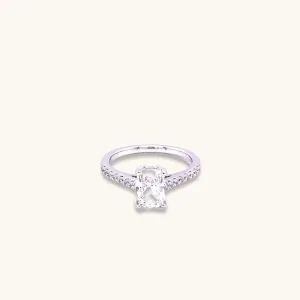 Radiant Cut Diamond Crystalline 2ct Ring
