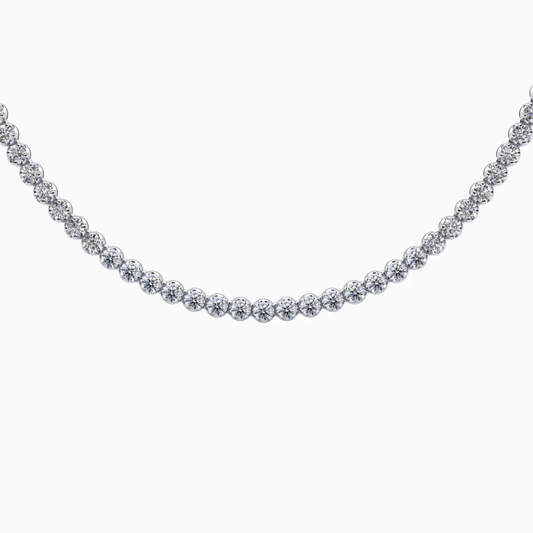 Riviera Diamond Tennis Necklace