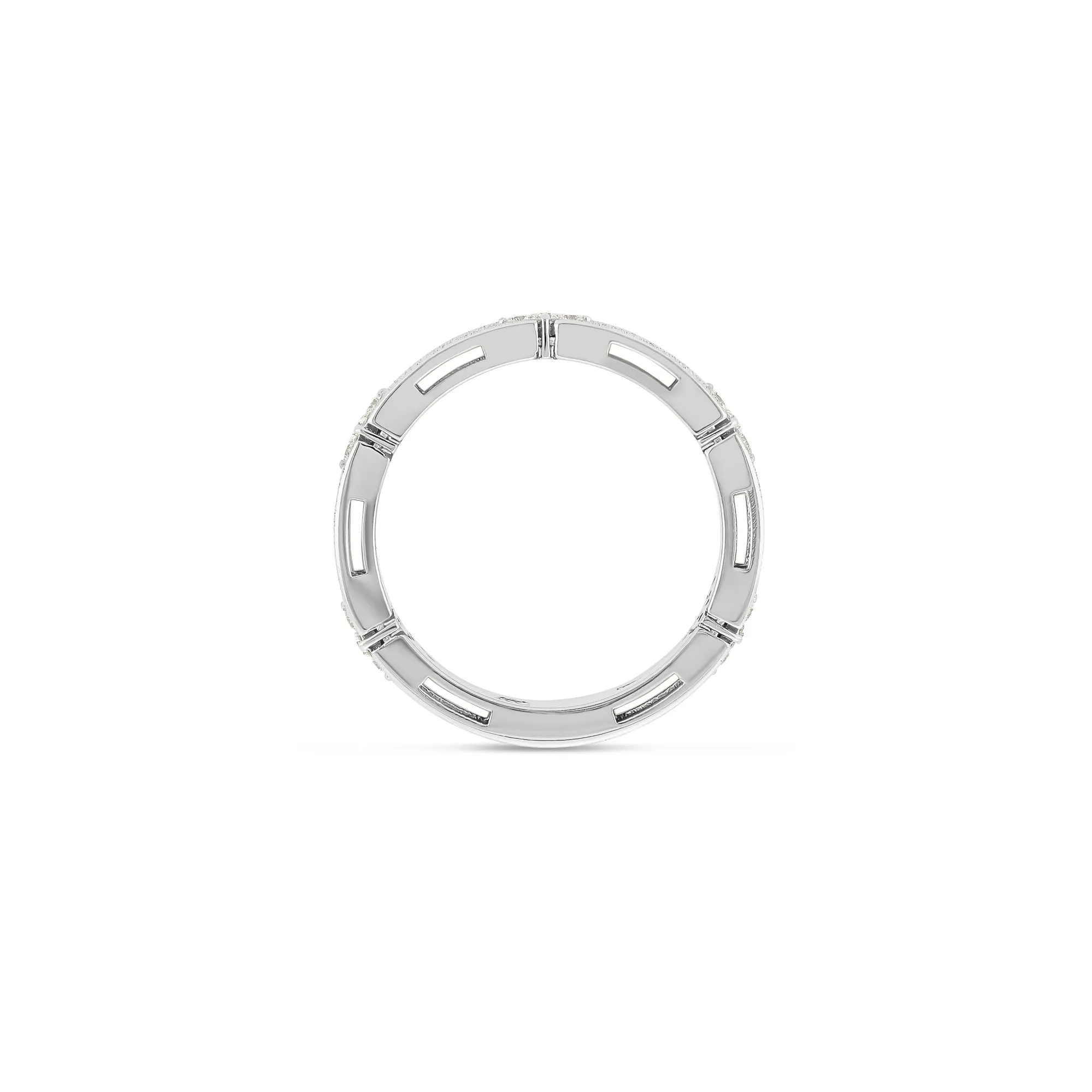 Roberto Coin Love in Verona 18ct White Gold Diamond Ring