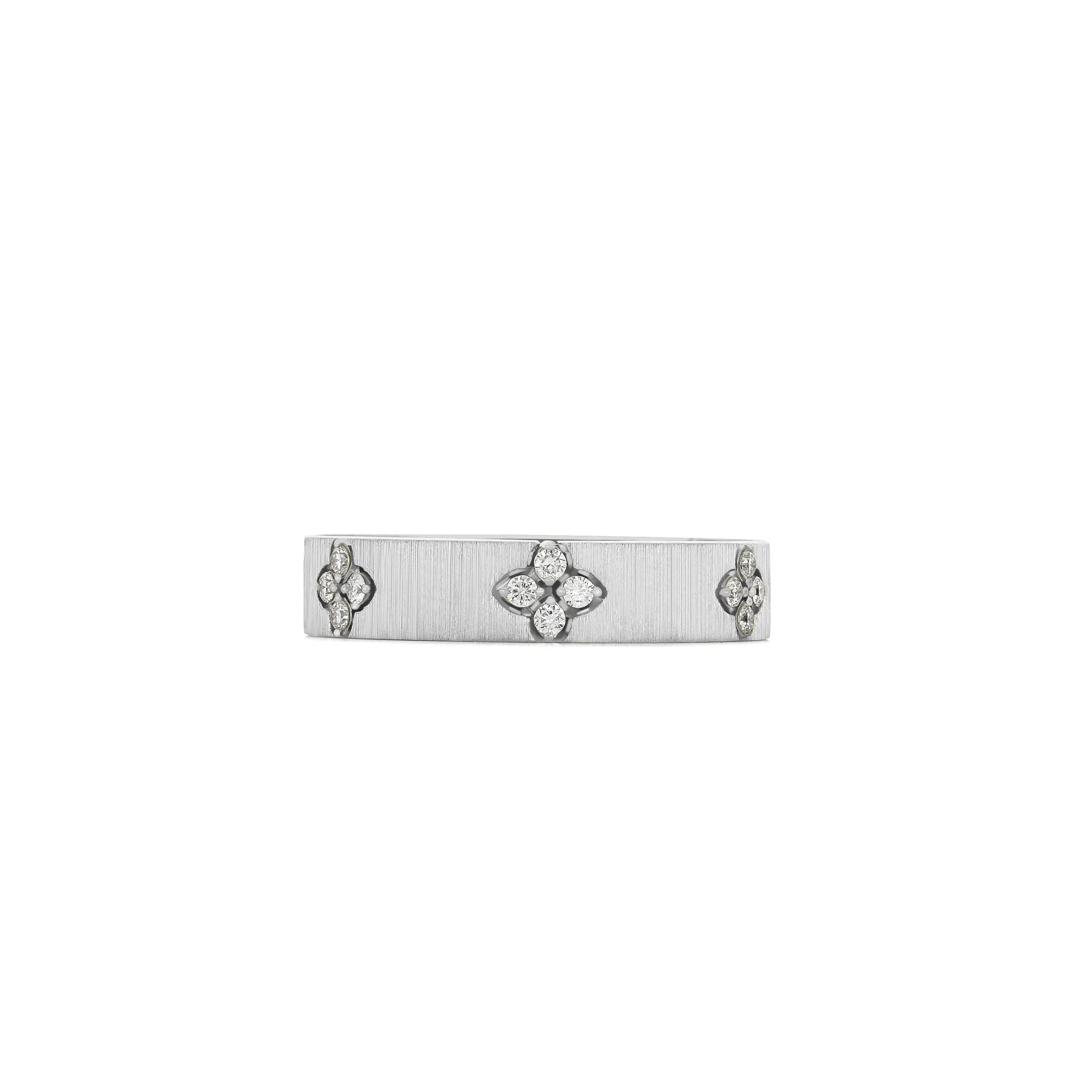 Roberto Coin Love in Verona 18ct White Gold Diamond Ring