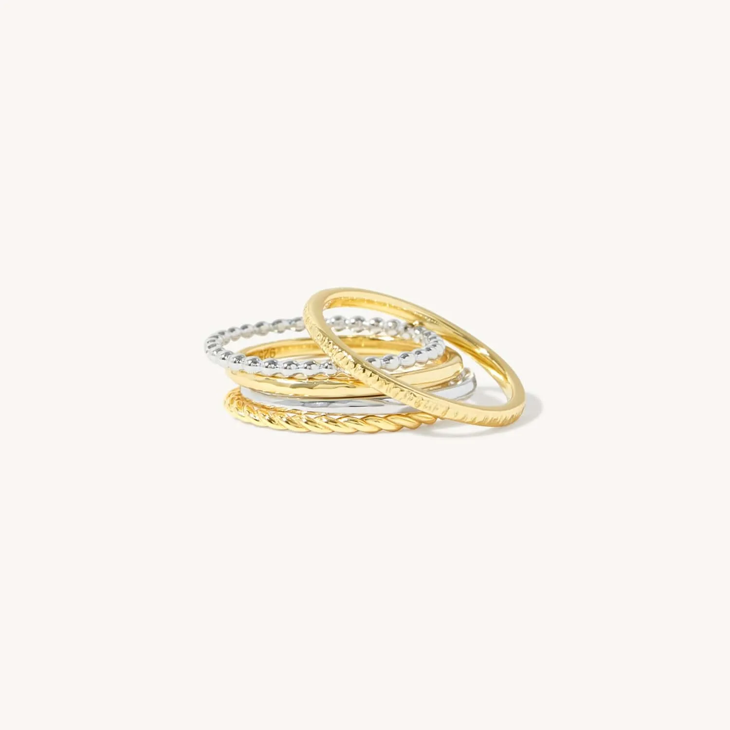 Roma Stack Ring Set