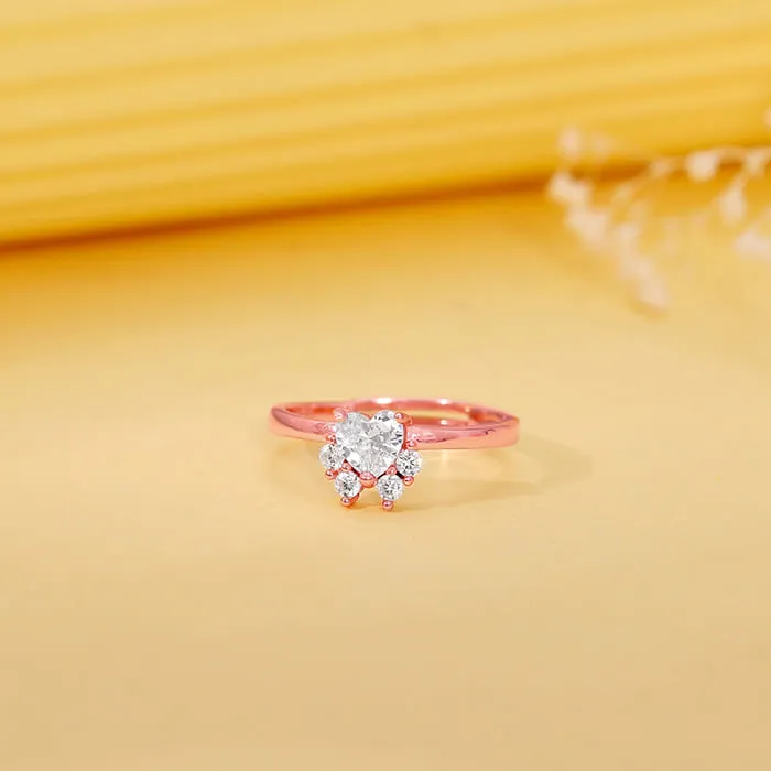 Rose Gold Divine Lotus Ring