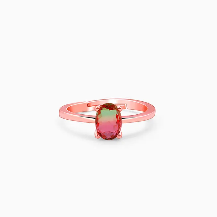 Rose Gold Multihued Ring