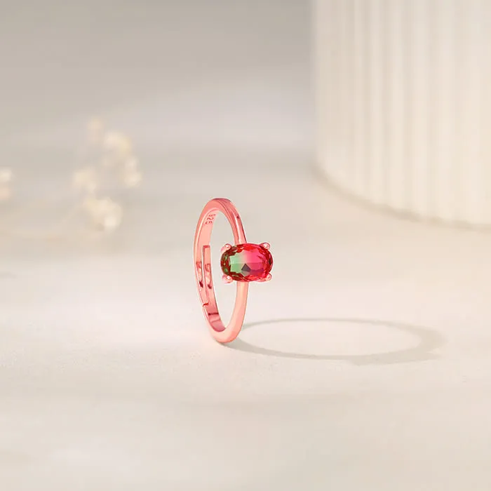 Rose Gold Multihued Ring