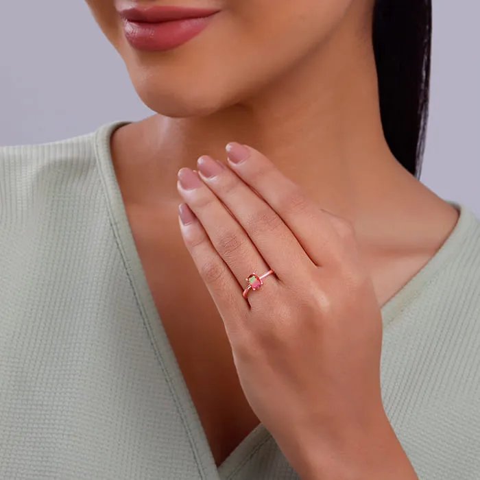 Rose Gold Multihued Ring