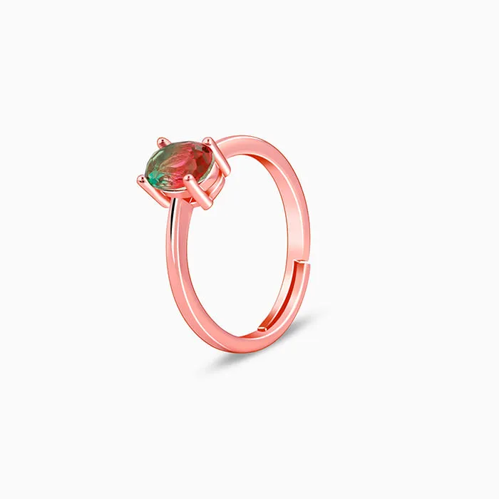 Rose Gold Multihued Ring