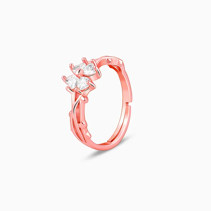 Rose Gold When We Met Ring