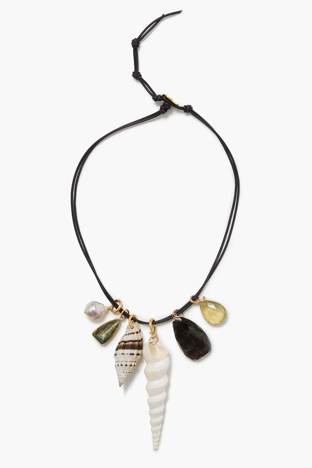 Sable Charm Necklace Multi