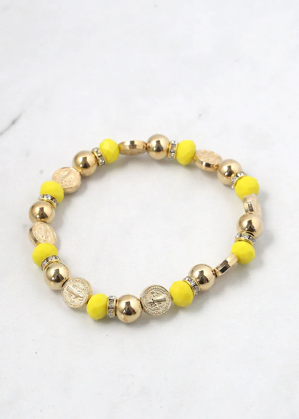 Saint Benedict Beaded Bracelet