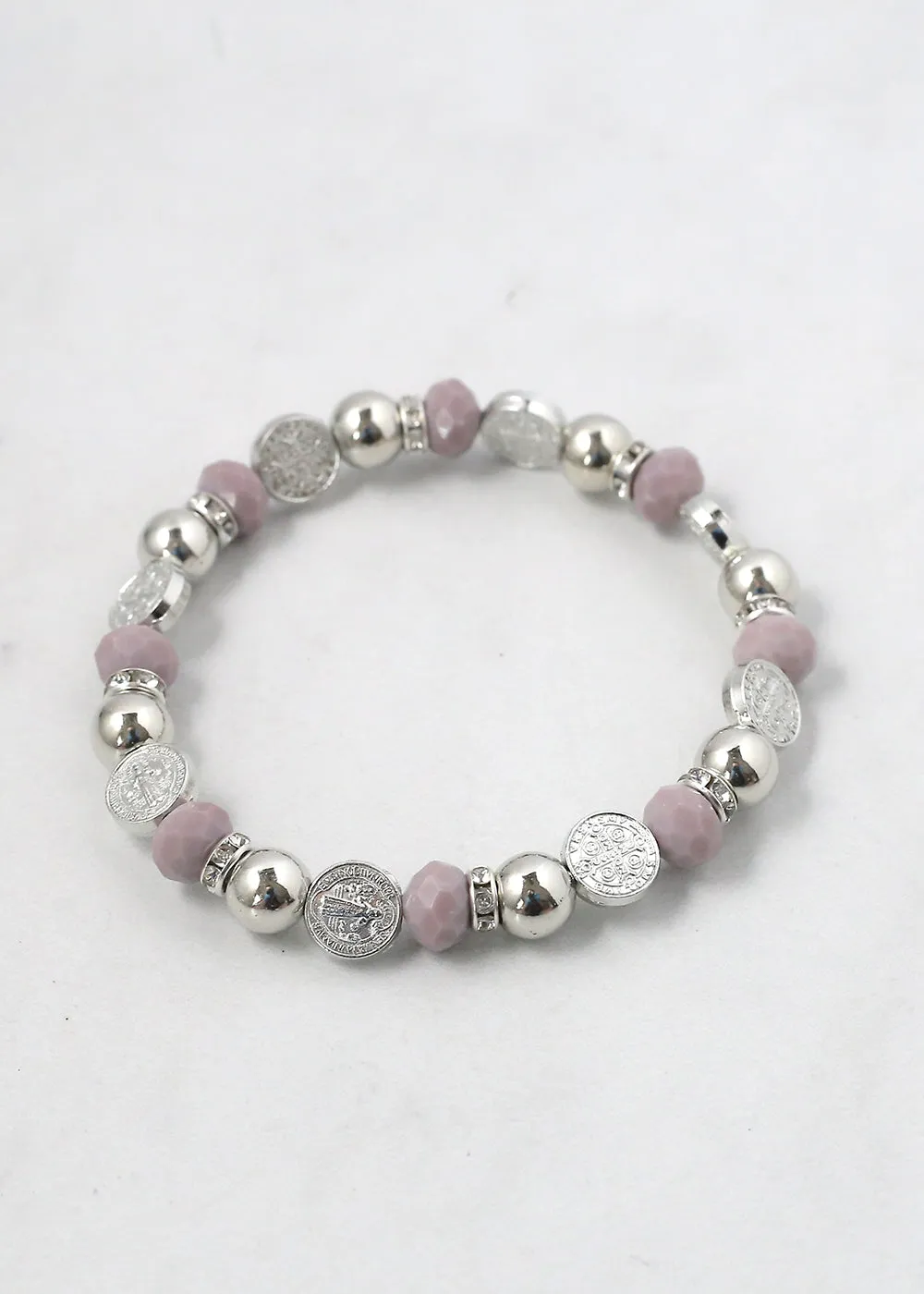 Saint Benedict Beaded Bracelet