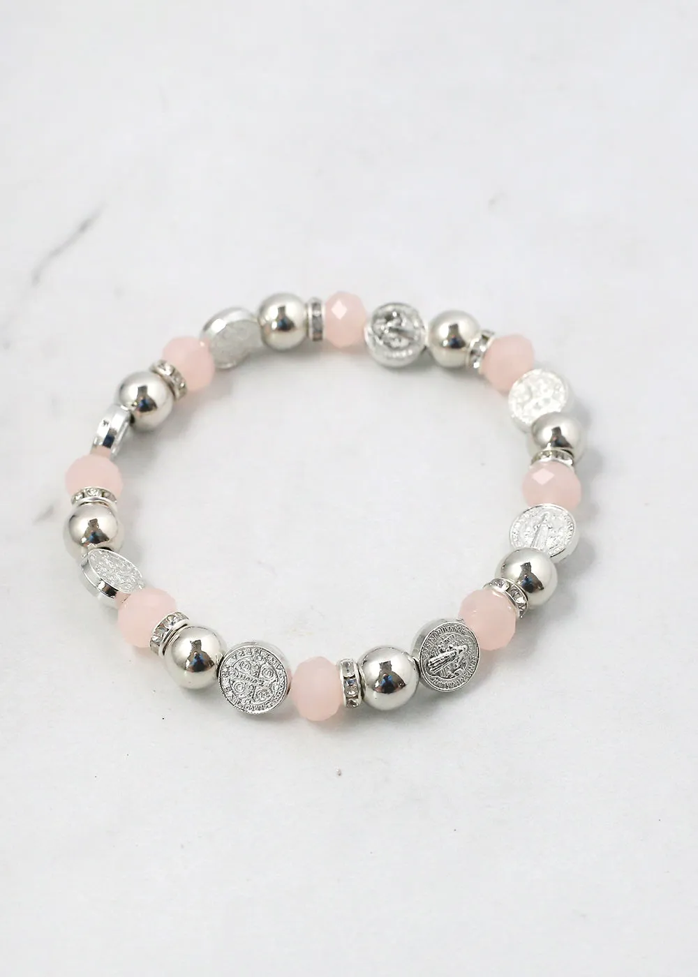 Saint Benedict Beaded Bracelet