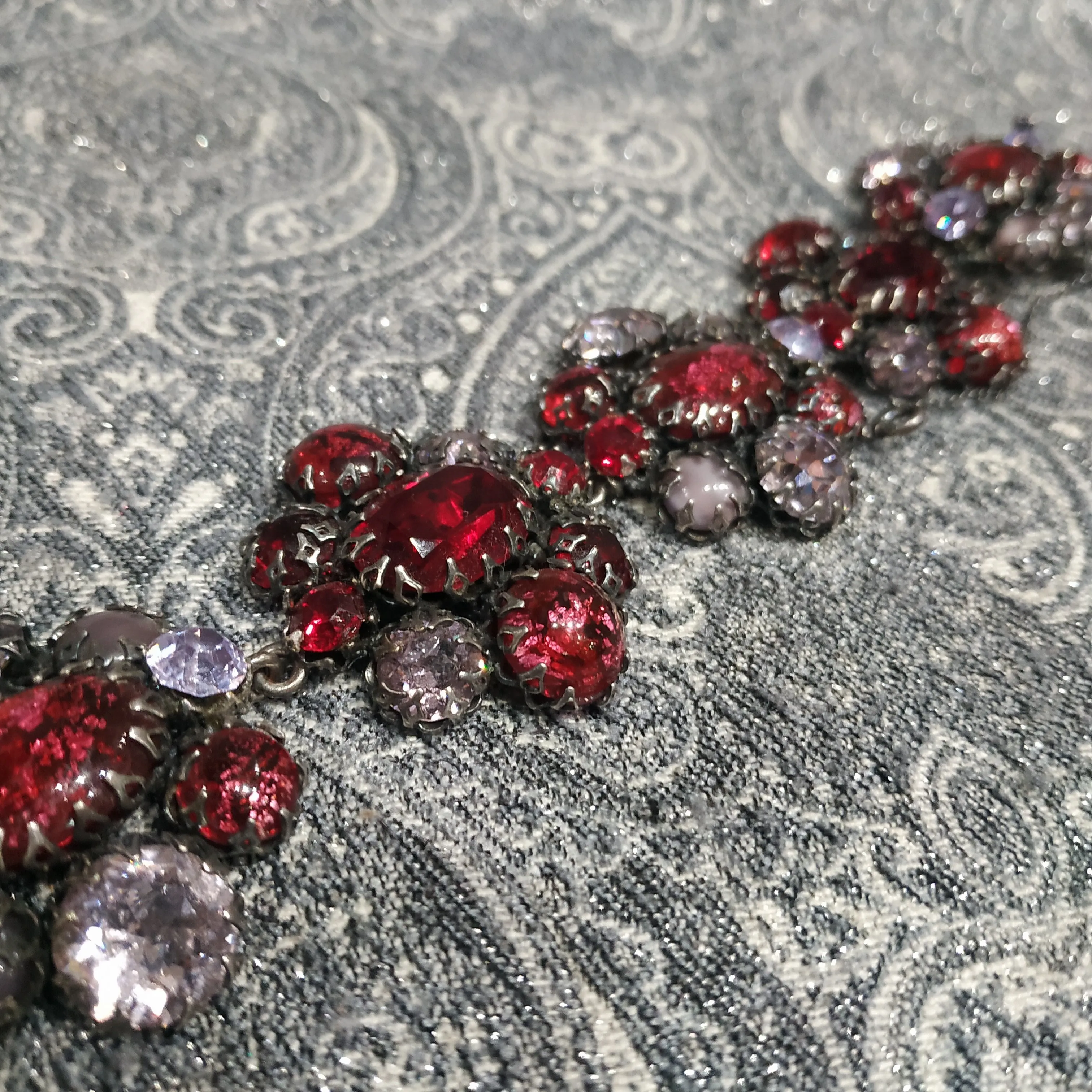 Schreiner Red Pink Vintage Bracelet