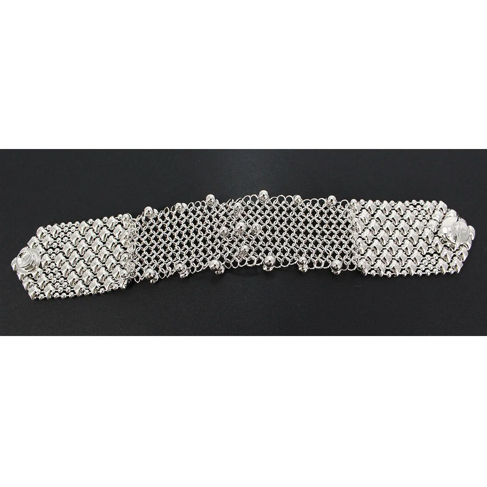 SG Liquid Metal CMB2-N (Chrome Finish) Bracelet by Sergio Gutierrez