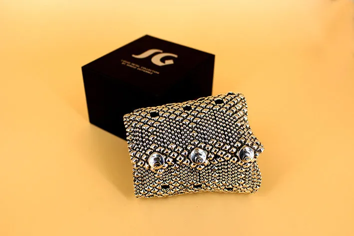 SG Liquid Metal LEB 3702 ?C Antique Silver Finish Bracelet by Sergio Gutierrez