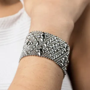 SG Liquid Metal TB32Z?CN Chrome Finish Bracelet by Sergio Gutierrez
