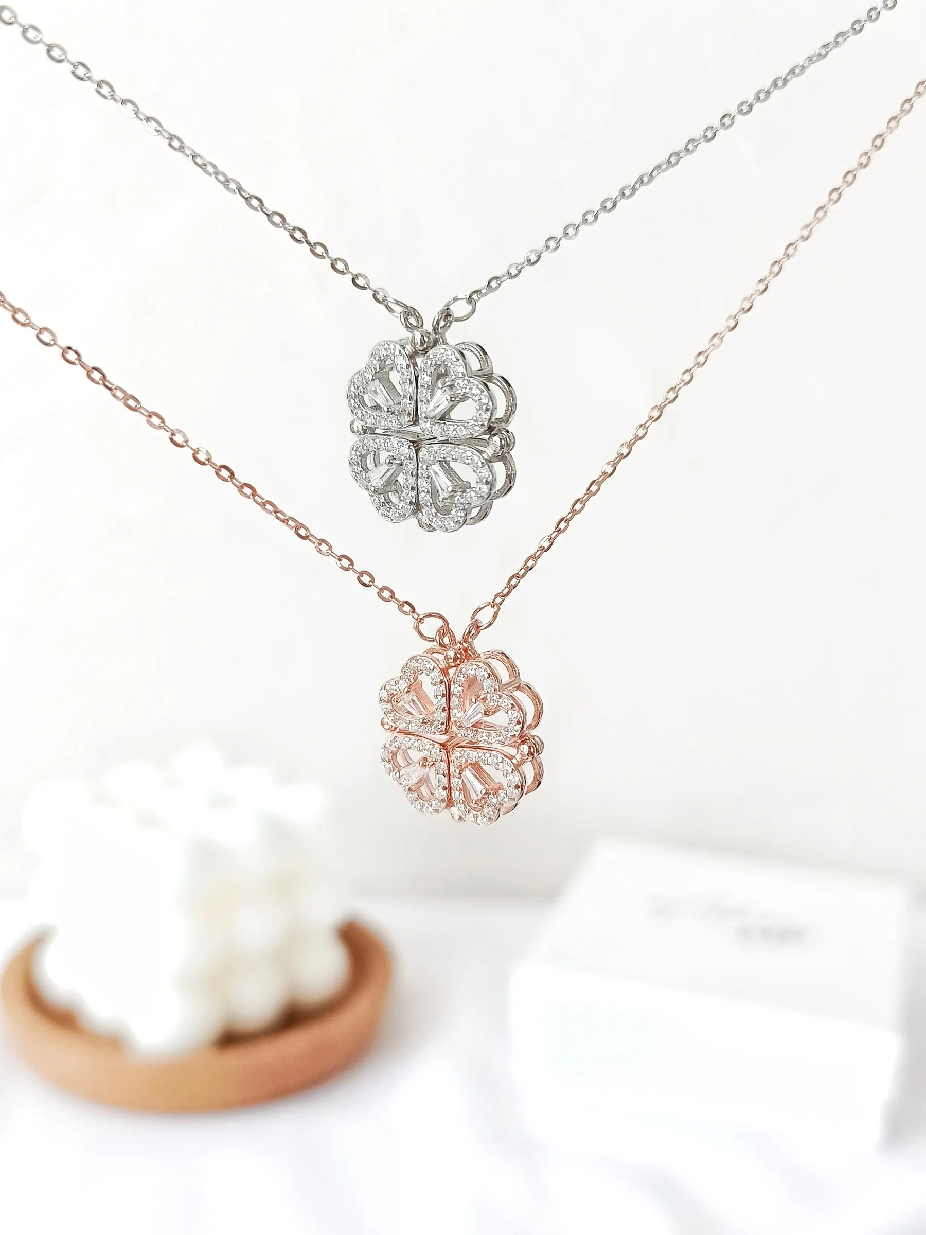 Signature 2-in-1 Dalia Clover Necklace