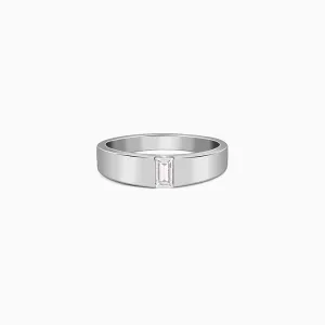 Silver Blaze Ring for Him