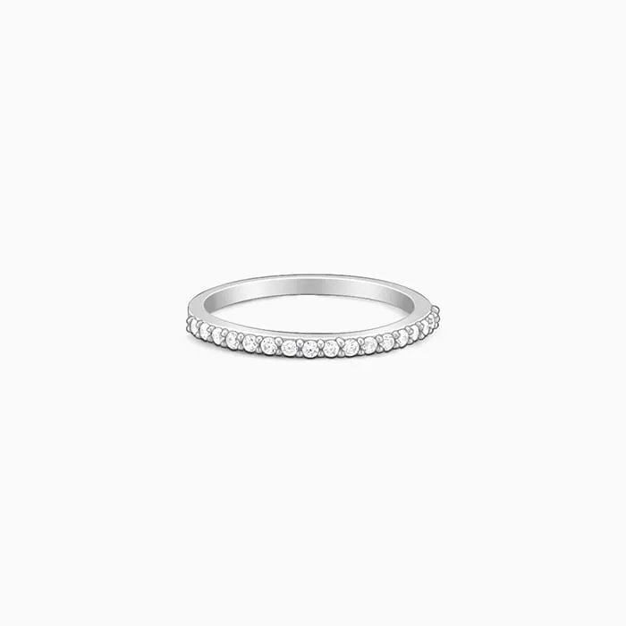 Silver Radiant 2-in-1 Detachable Rings