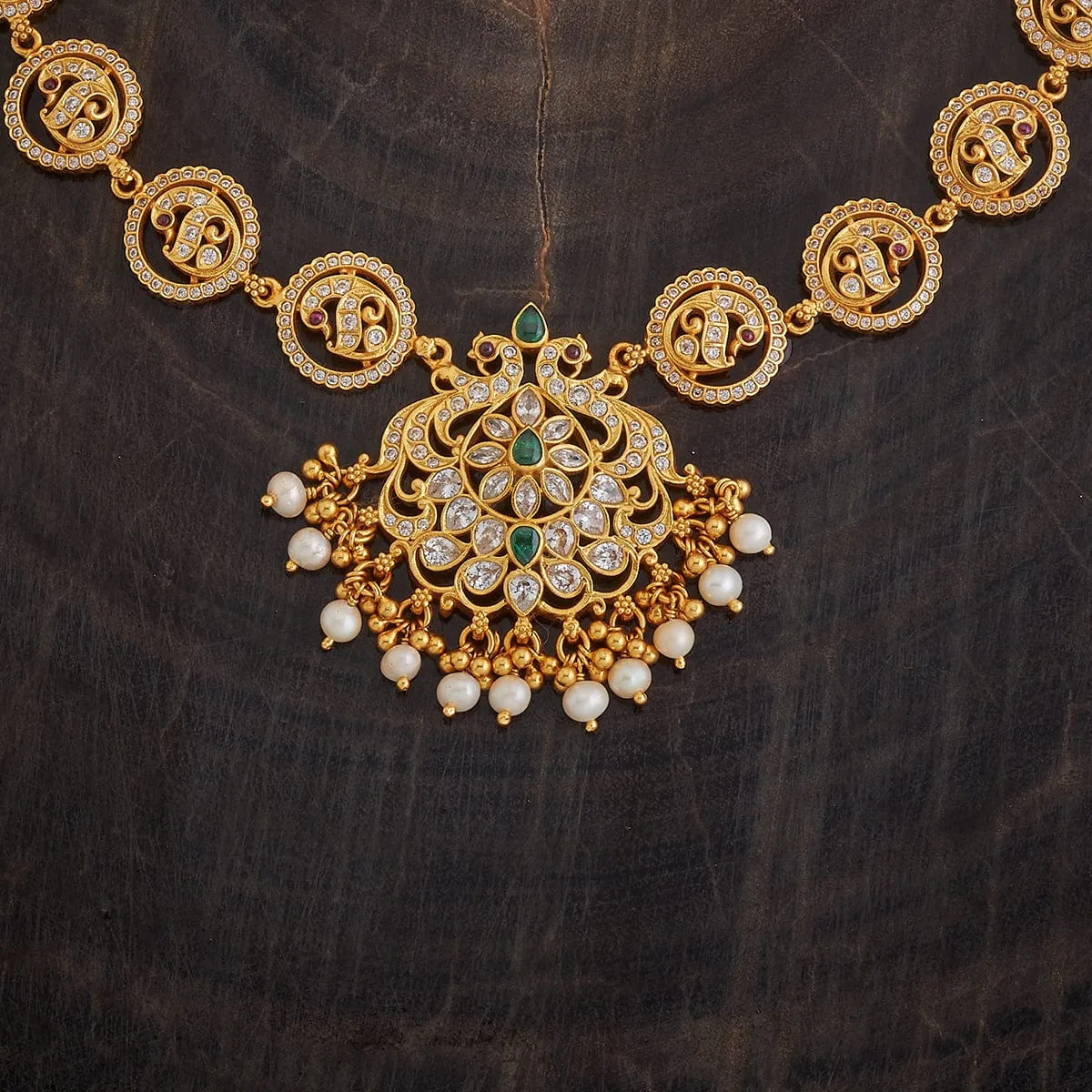 Silver Temple Necklace 162796