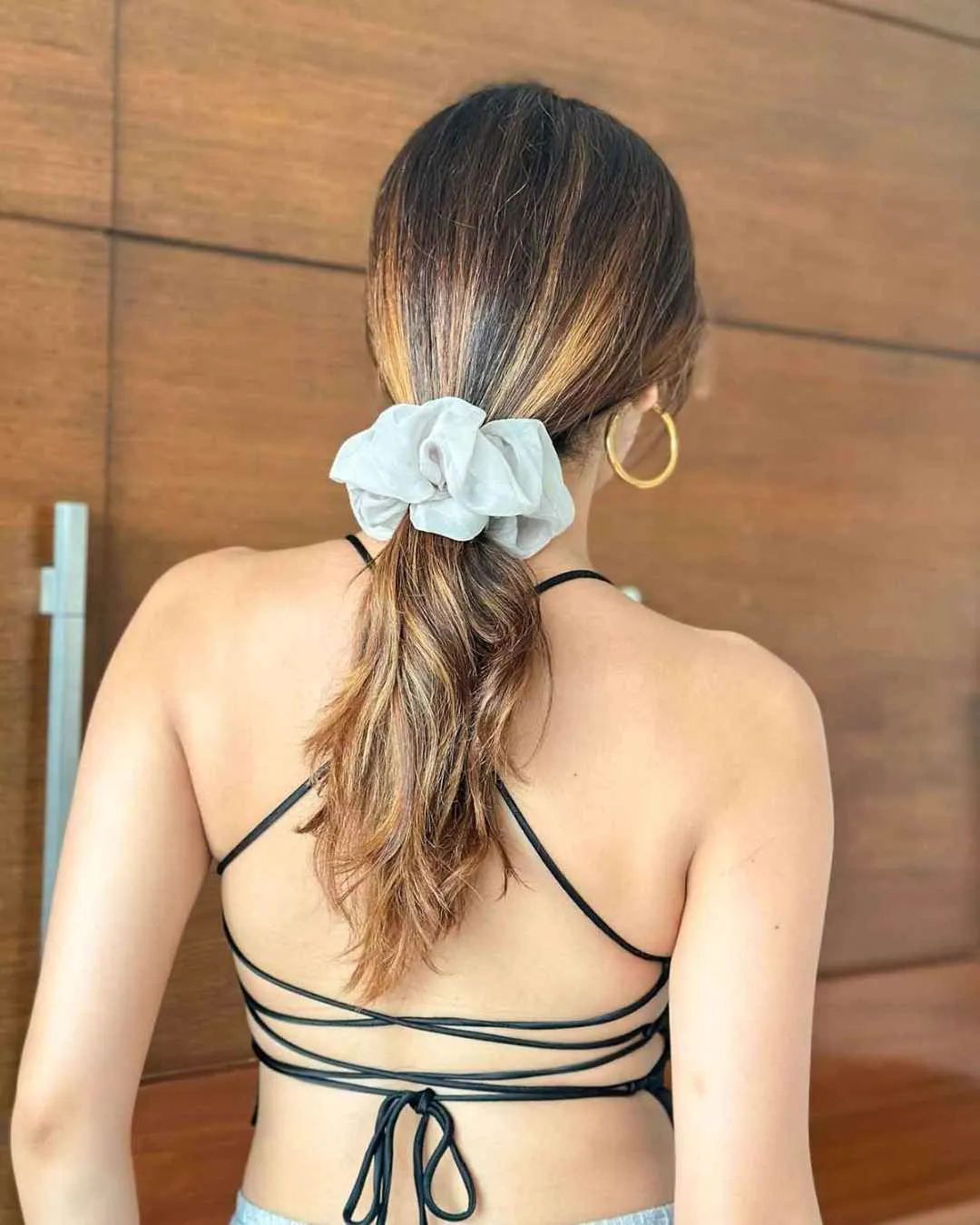 Soft Chiffon Scrunchies - Set of 2