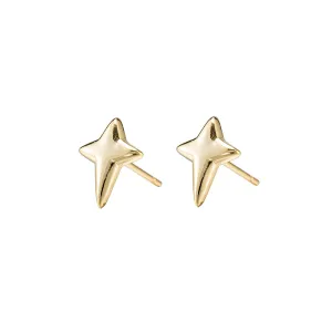 Sterling Silver Mini North Star Stud Earrings